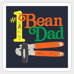 #1 Bean Dad Sticker